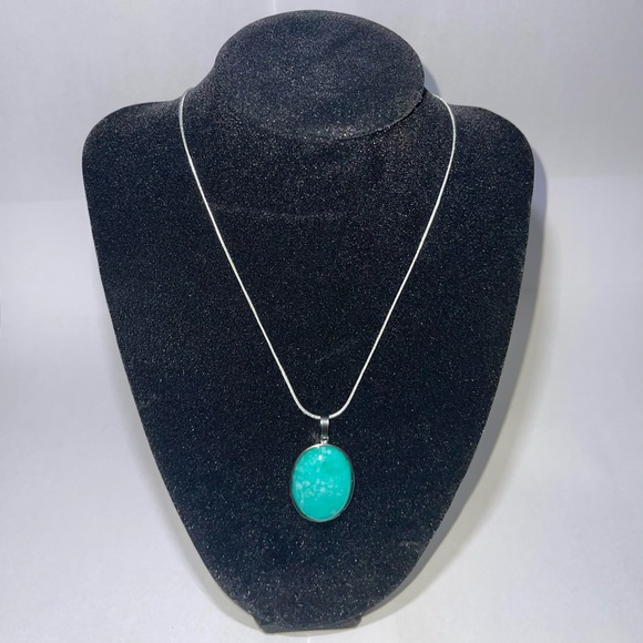 Amazonite Stone Necklace - Picture 2 of 2